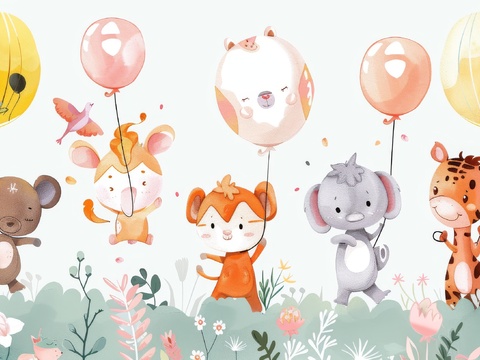 Children's Cartoon Wallpaper