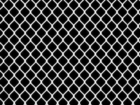 Steel wire mesh black and white 9212