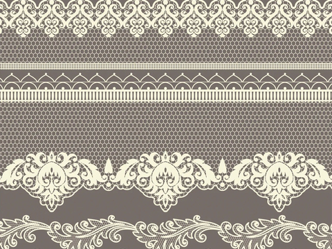 Seamless lace pattern cloth pattern