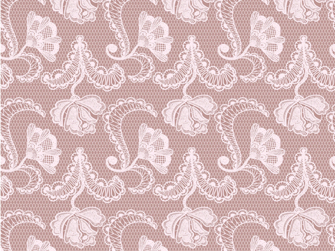 Seamless lace pattern cloth pattern