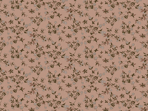 Seamless brown floral wallpaper wallpaper