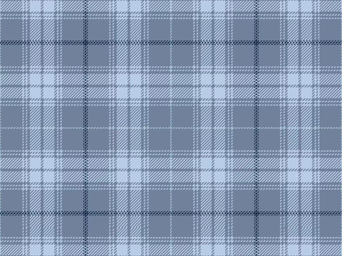 Seamless blue check fabric