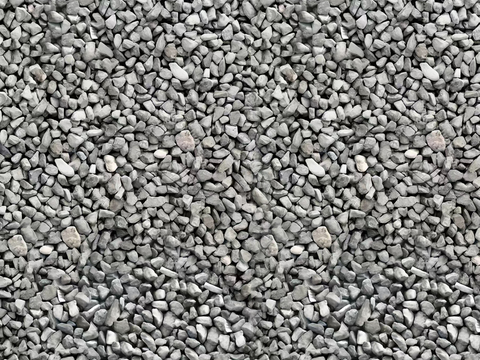 Seamless gray pebble goose warm stone ground