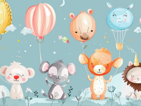 Children's Cartoon Wallpaper