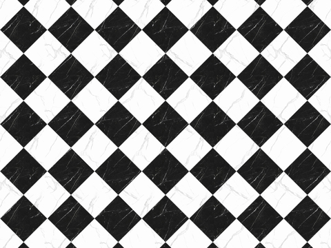 Seamless black and white checkerboard tile 2843