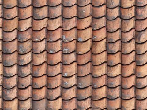 Do the old red clay tiles