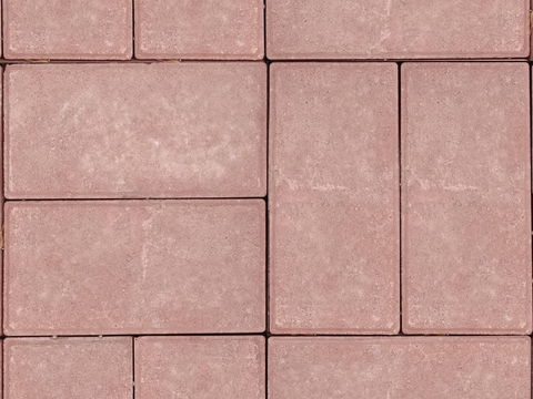 Outdoor square brick red field brick permeable brick pedestrian brick