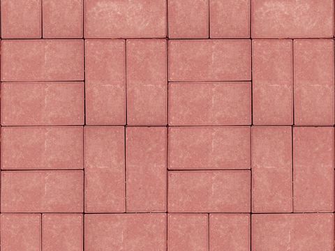 Brick red field brick outdoor square brick permeable brick