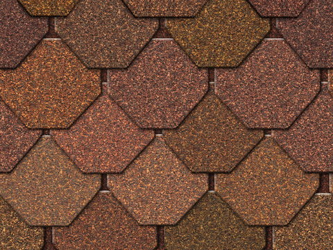 brick red cement tile