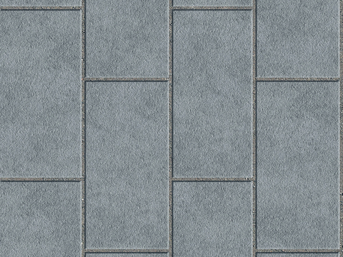 Green gray slate brick square brick permeable brick