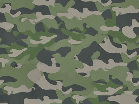 seamless green gray camouflage cloth