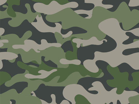 seamless green gray camouflage cloth