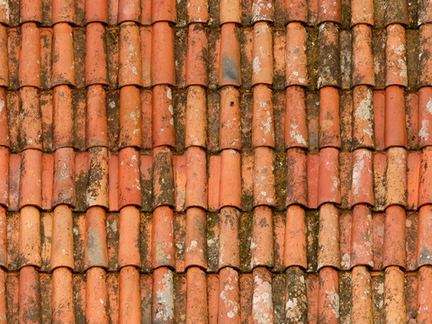 Do the old roof tiles