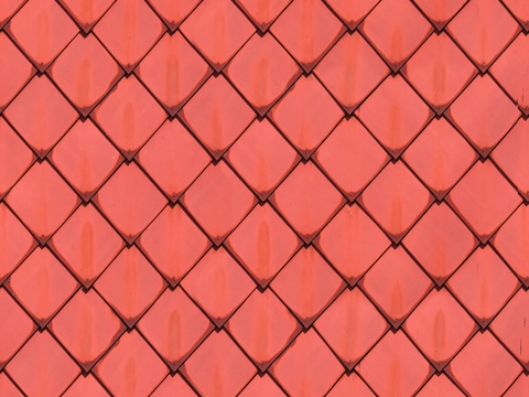 brick red tile