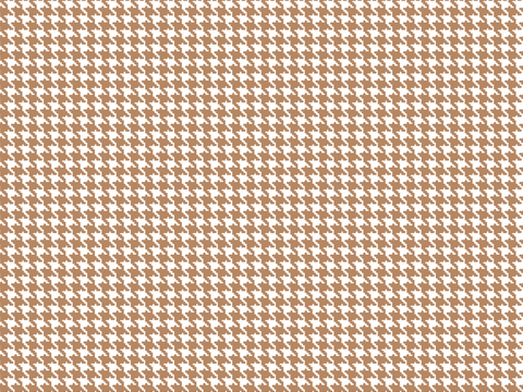 Seamless Houndstooth Plaid Fabric