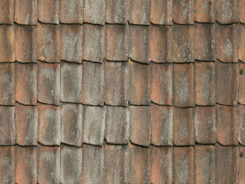 Do the old red clay tile