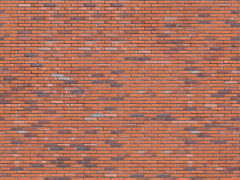 Seamless aging old red brick wall outdoor wall tiles