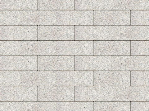 Sesame white I-shaped wall brick 7707