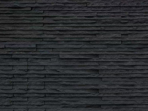 Seamless dark gray running water stone culture stone