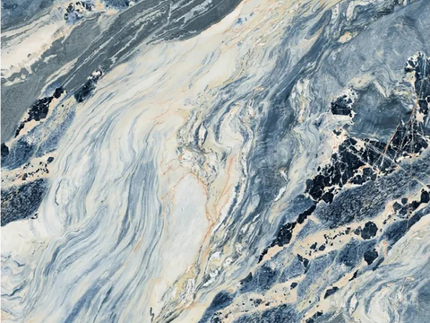 blue landscape marble