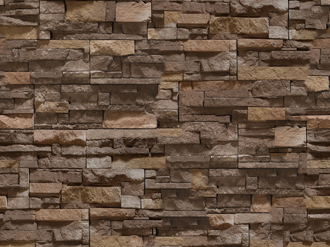 Seamless outdoor architectural culture stone rock stone mosaic wall brick wall ground