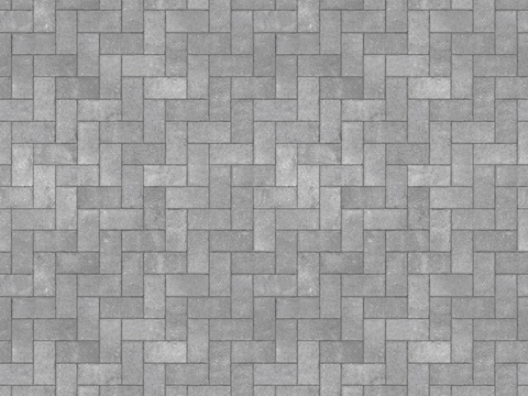 Seamless gray brick outdoor sidewalk pavement