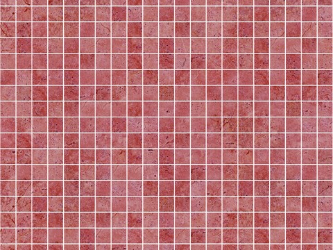 red mosaic