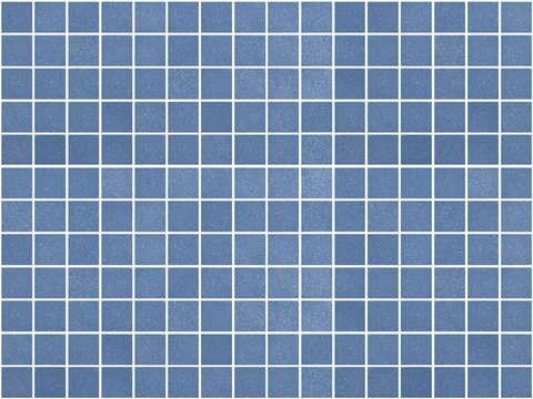 Seamless Retro Blue Square Mosaic