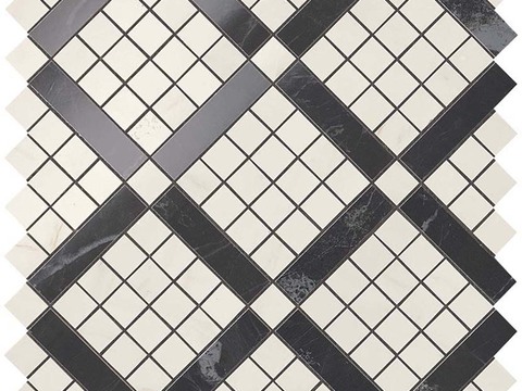 Black Tile Mosaic