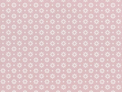 Pink floral wallpaper