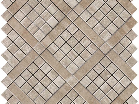 gray tile mosaic parquet