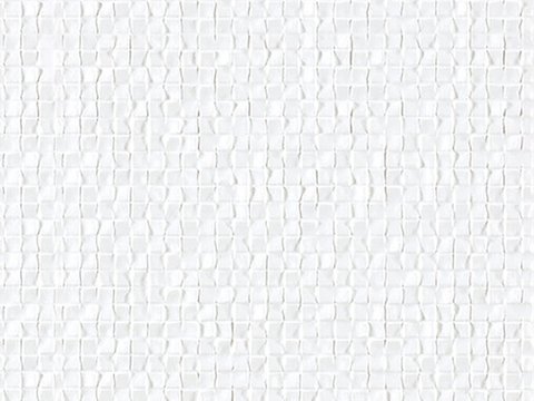 White Bump Art Stone Mosaic