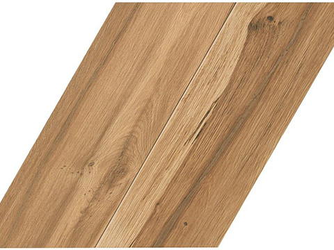 Log color fishbone wood floor