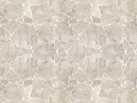 Seamless ground jointing rubble broken stone culture stone