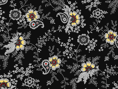 Modern Simple Light Luxury Chinese Style Fabric Pattern Cloth Pattern Wallpaper