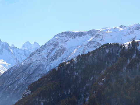 glacier snow mountain