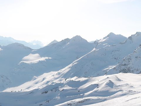 glacier snow mountain