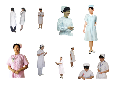 PNG Free Doctor Nurse Characters