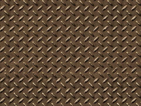 Seamless wrought iron sheet steel texture