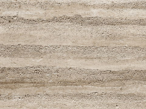 Straw wall rammed earth wall yellow mud wall (2)