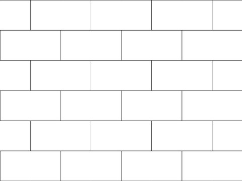 I-shaped small white brick kitchen bathroom wall brick Nordic wall brick