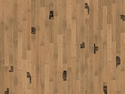 Seamless Geometric Decorative Parquet Textured Wood Floor