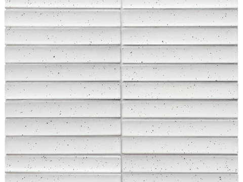 white strip brick tile