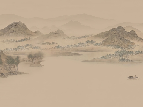 New Chinese Landscape Murals (4)