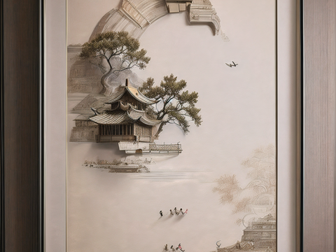 New Chinese Hanging Paintings