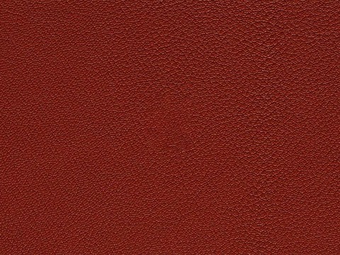 Red textured leather