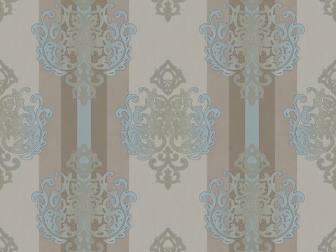 Seamless Modern European Classical Pattern Pattern Wallpaper Wallpaper Wall Cloth