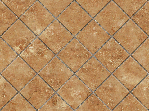 Seamless pottery tile parquet floor tile sidewalk road ground square paving