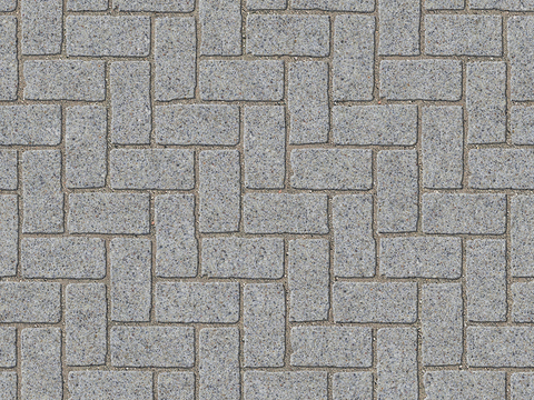 Seamless Herringbone Patchwork Floor Tile Sidewalk Road Ground Square Paving