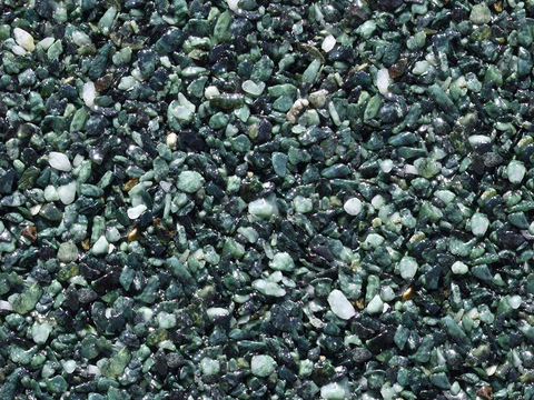 Seamless green gravel goose soft stone gravel ground